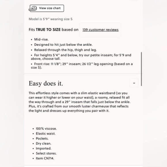 J.Crew Cosmo pant in luster charmeuse - Picture 3 of 8